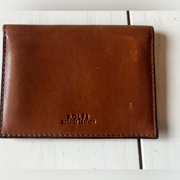 ROLFS Leather tooled card holder - Picture 3 of 3